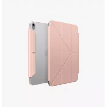 UNIQ Camden Click Folio Case iPad Air 11-tolline (M2, 2024) / iPad Air 10.9-tolline (2022/2020) - Blush Pink