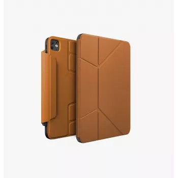 UNIQ Ryze 360 Case for iPad Pro 11 M4 2024 / M5 2025, Caramel Brown