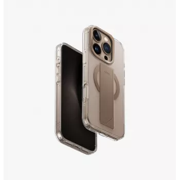 UNIQ Heldro Max Case for iPhone 16 Pro 6.3 inch Magclick Charging Clear Lucent