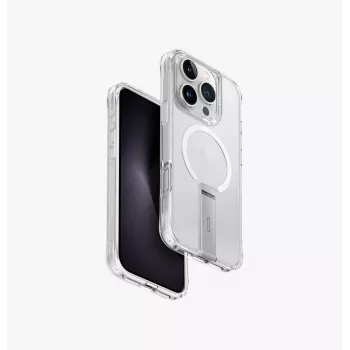 UNIQ Eleva koos Vertica alusega ümbris Apple iPhone 16 Pro 6.3 tolli läbipaistev