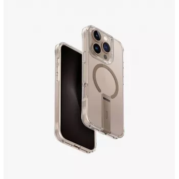 UNIQ Eleva koos Vertica alusega ümbris Apple iPhone 16 Pro 6.3 tolli läbipaistev