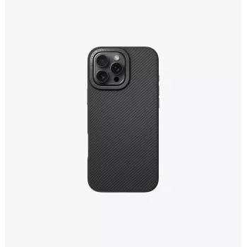 UNIQ Keva Max Magclick laadimisümbris iPhone 16 Pro Max 6.9 tollile, süsinikmust