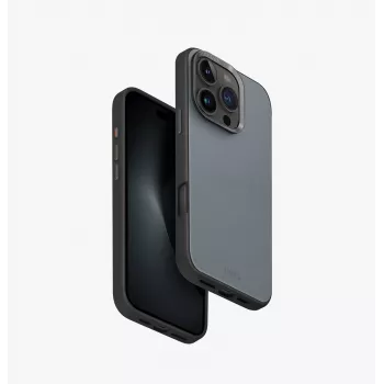 UNIQ Lyden DS MagClick Laadimiskorpus iPhone 16 Pro 6,3-tollisele, Pestud Sinine-Must
