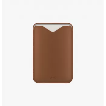 UNIQ Lyden Evo Magnetic Wallet with Phone Stand Caramel