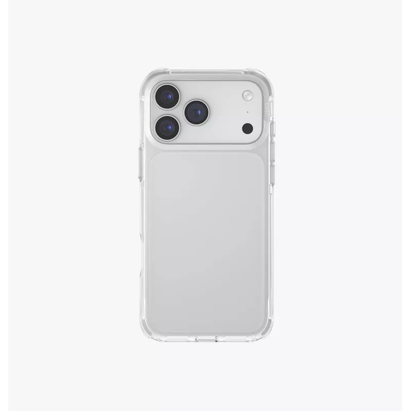UNIQ Lifepro Xtreme Case for Apple iPhone 15 Pro Max, Clear/Transparent, Hybrid (PC+TPU), MIL-STD-810G Drop Protection, MagSafe Compatible