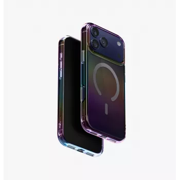 UNIQ Iridescia Korp Apple iPhone 17 Pro Max Magclick Laadimine Midnight Quartz