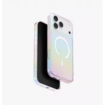 UNIQ Iridescia Korp Apple iPhone 17 Pro Max Magclick Laadimine Midnight Quartz