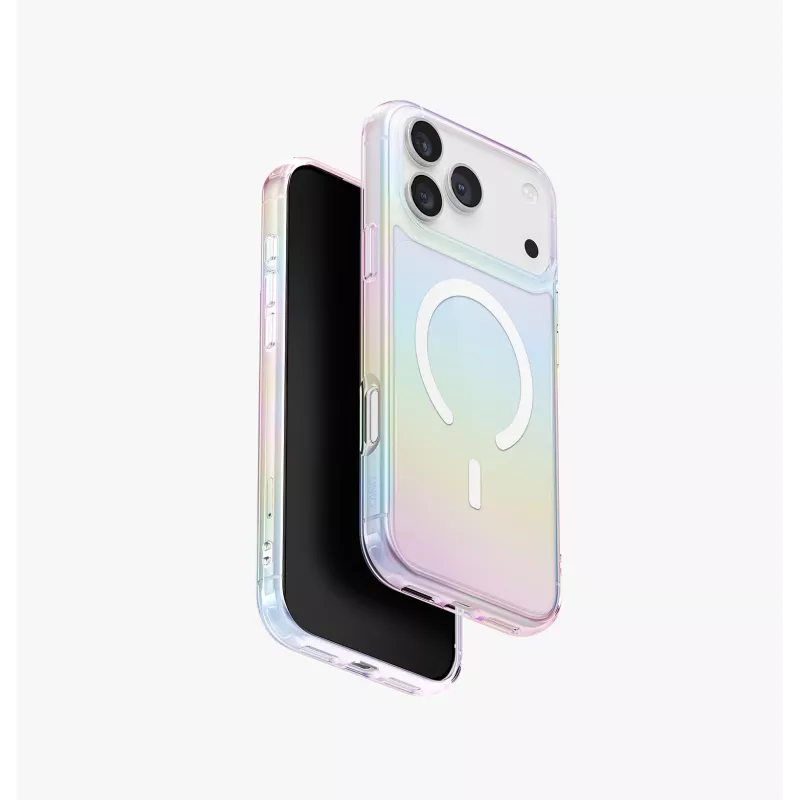 UNIQ Iridescia Korp Apple iPhone 17 Pro Max Magclick Laadimine Midnight Quartz