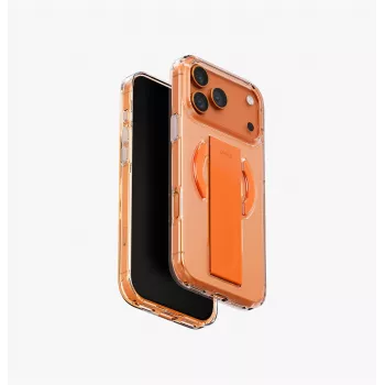 UNIQ Heldro Air Case for iPhone 17 Pro Max MagClick Charging Orange