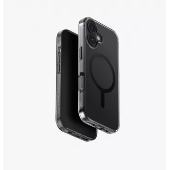 UNIQ Clario ümbris iPhone 17 jaoks, MagClick laadimine, must