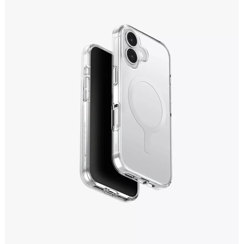 UNIQ Clario ümbris iPhone 17 jaoks, MagClick laadimine, must