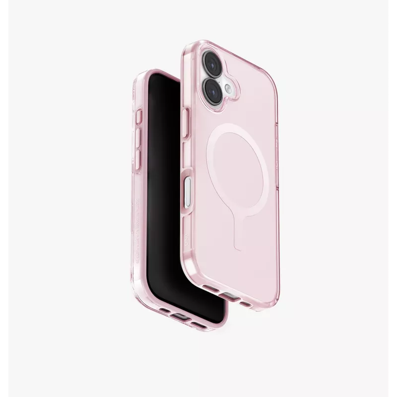 UNIQ Clario ümbris iPhone 17 jaoks, MagClick laadimine, must