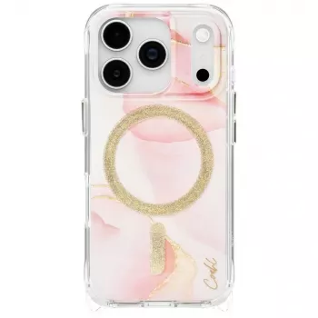 UNIQ Coehl Aeris ümbris iPhone 17 Pro jaoks, magnetlaadimine, roosa