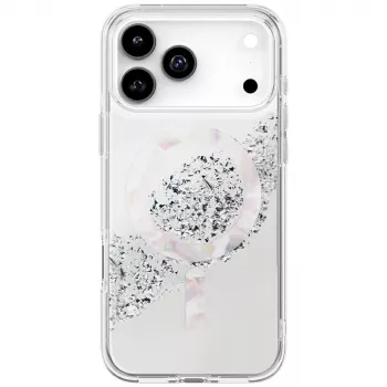 UNIQ Coehl Crystelle Korp Apple iPhone 17 Pro Max Magnetiline Laadimine Hõbedane