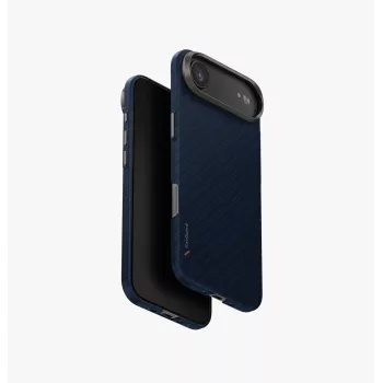 UNIQ Keva EDGE ümbris iPhone'ile AirMagclick laadimisega sinine