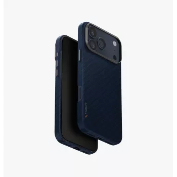 UNIQ Keva Edge Case for iPhone 15 Pro Max MagClick Charging Blue