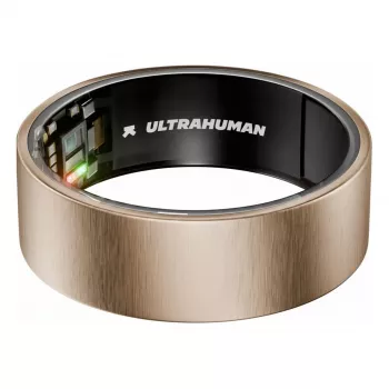 ULTRAHUMAN Ring Air - Nutikas sõrmus naistele ja meestele - Une- ja treeningujälgimine - Südame löögisagedus - Roosakuldne sõrmus suurus 10