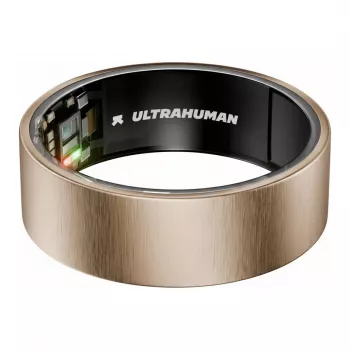 ULTRAHUMAN Ring Air - Nutikas sõrmus meestele ja naistele - Une- ja treeningujälgimise kantav seade - Südame löögisagedus - Nutikas sõrmus roosakuld suurus 9