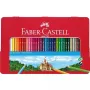 Faber-Castell Polychromos Kunstniku Värvipliiatsid - 12 erinevat värvi metallkarbis