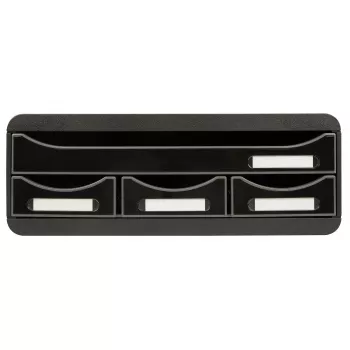 Exacompta TOOLBOX MINI 4 sahtliga plokk A4, 355 x 270 x 134 mm, must (319714D)