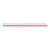 ARISTO Triangular Scale F, White (AR23701EB)