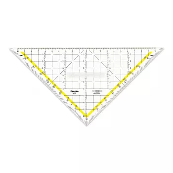 ARISTO Geomeetria Kolmnurk 22,5 cm Joonestusnurk