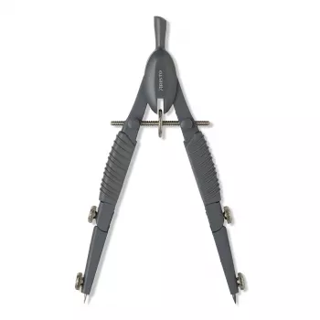 Aristo TopLine Mat Series Drawing Compass Grey, 1 Piece (AR55816)