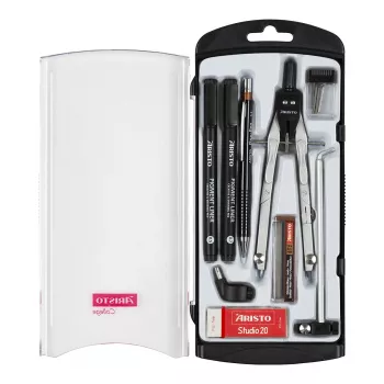 ARISTO GEO-TEC Joonestussirkel Must (AR80078)