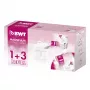 BWT 814544 Longlife Refill 1+3 veefiltri kann roosa/valge