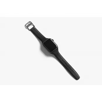 Bellroy Classic Leather Band for Apple Watch, Black, 44mm, 45mm, 42mm (Series 1/2/3), 49mm, 46mm