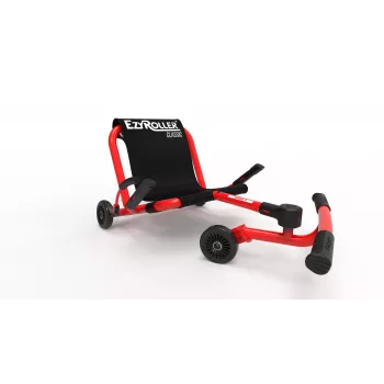 EzyRoller Classic jalgadega veetav go-kart lastele vanuses 3-12 aastat, punane