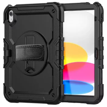 Tech-Protect Solid360 iPad 10.9 10. põlvkond (2022) / iPad 11 11. põlvkond (2025) must