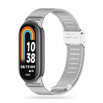 TECH-PROTECT Milanese Band for Xiaomi Smart Band 8 / 9 / NFC - Silver