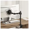 Equip Table Mount 17-32/1TFT 360° Height Adjustable 20Kg Black