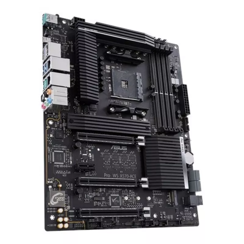 ASUS Pro WS X570-ACE Workstation emaplaat - AMD AM4 - DDR4 - ATX - Dual Gigabit LAN