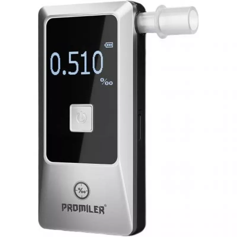 PROMILER iSober 70 Breathalyzer - Electrochemical Alcohol Tester