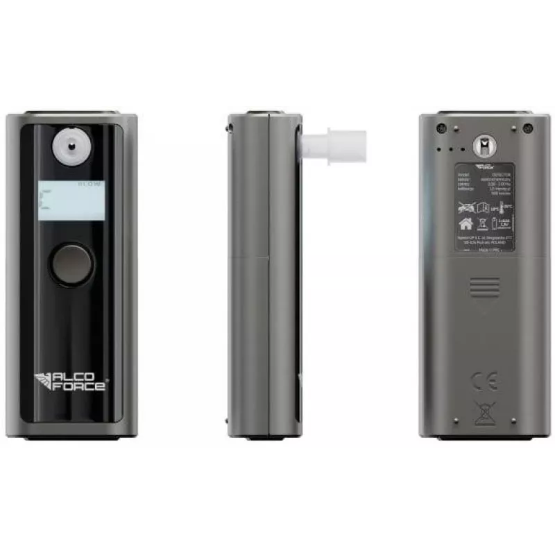 AlcoForce Detector Breathalyzer elektrokeemilise anduriga