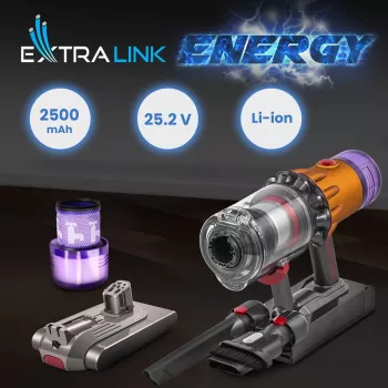Extralink Asendusaku Dyson V12 jaoks 25.2V 2500mAh + Filter