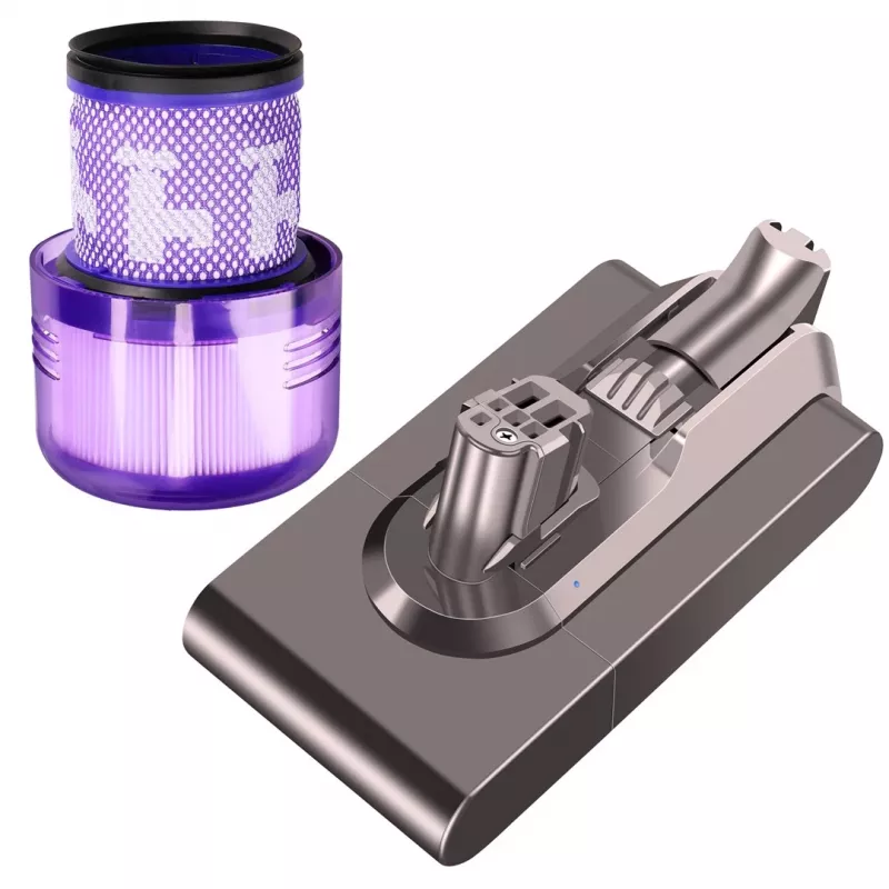 Extralink Asendusaku Dyson V12 jaoks 25.2V 2500mAh + Filter