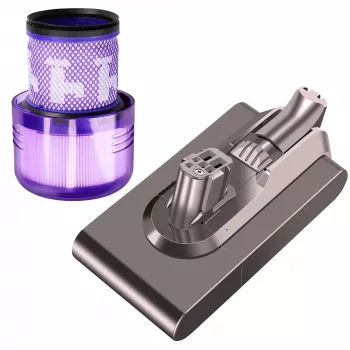 Extralink Asendusaku Dyson V12 jaoks 25.2V 2500mAh + Filter