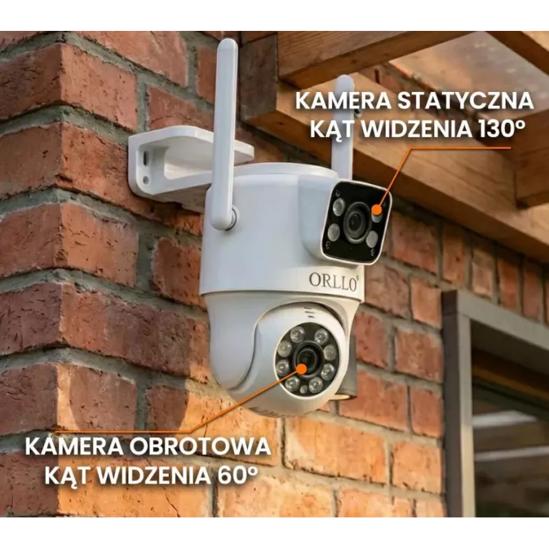 HILOOK Orllo TZ19 Dual IP-kaamera (4MP+4MP Wi-Fi 4K AI)