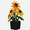Mould King Sunflower Potted 24111 Ehitusklotside Komplekt (854 tükki)