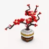 Mould King Plum Blossom Botanical 24120 Ehitusklotside Komplekt (393 tükki)
