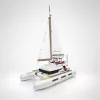 Mould King Catamaran Sailboat 10217 Ehitusklotside Komplekt (890 tükki)