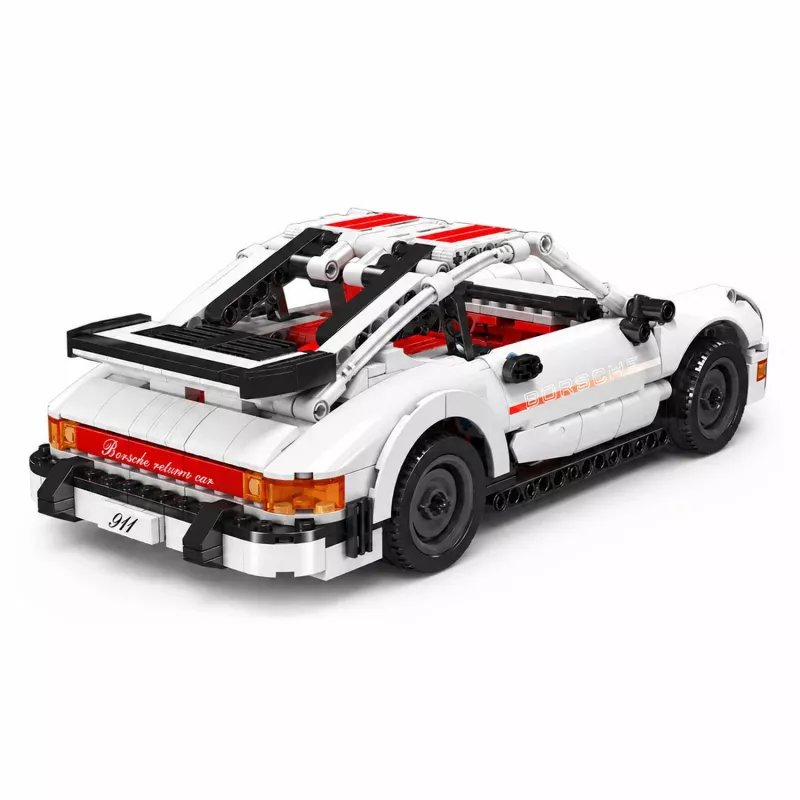 Mould King 911 Pull-Back Sports Car 15063 Ehitusklotside Komplekt 824 Tükki