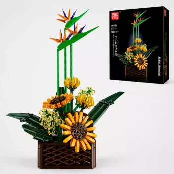 Mould King Birds of Paradise Flower Bouquet 10024 ehitusklotside komplekt (1608 tükki)
