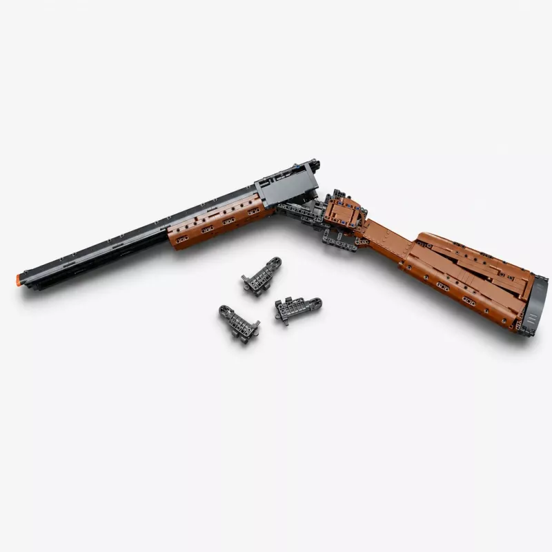 Mould King Double Barrel Shotgun 14016S ehitusklotside komplekt (1054 tükki)