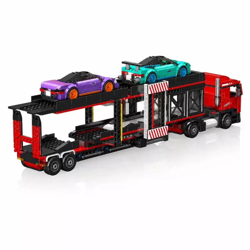 Mould King Sports Car Transporter Truck 24078 Ehitusklotside Komplekt 997 Tükki