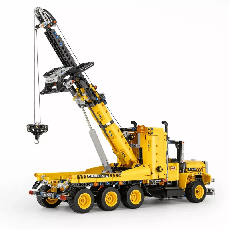 MOULD KING Tow Truck 17011S Ehitusklotside Komplekt (1277 tükki) - Kaug- ja Rakendusjuhitav Tehniline Mudel