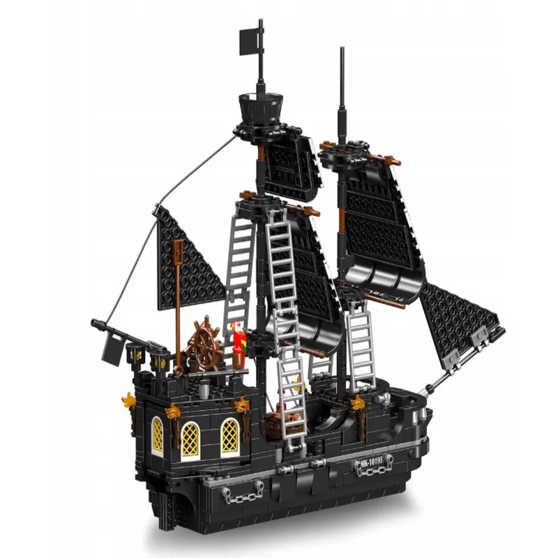 MOULD KING Black Pearl Piraadilaeva Ehituskomplekt 10195 - 932 tükki